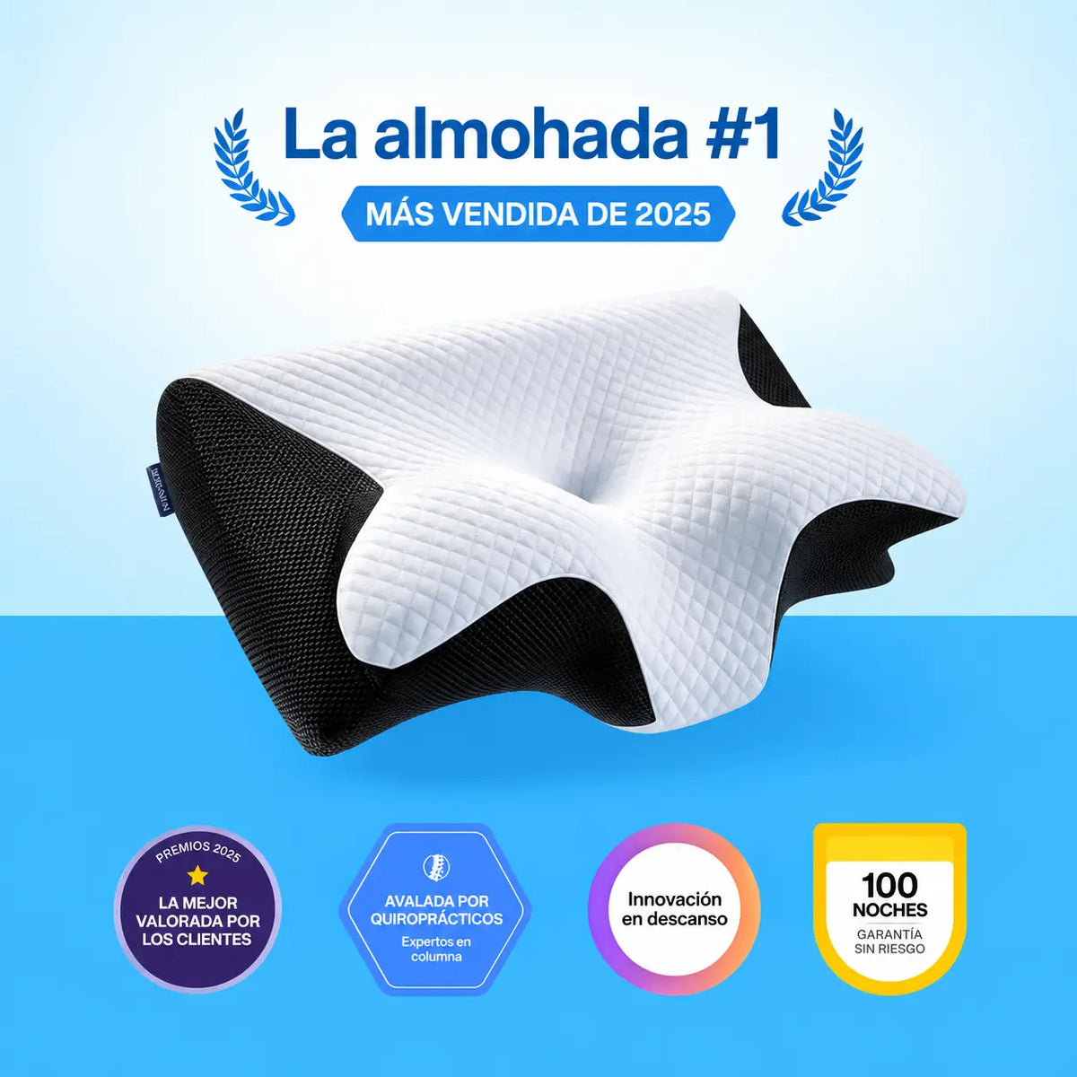 Almohada  Ergonómica Cervical Estrella