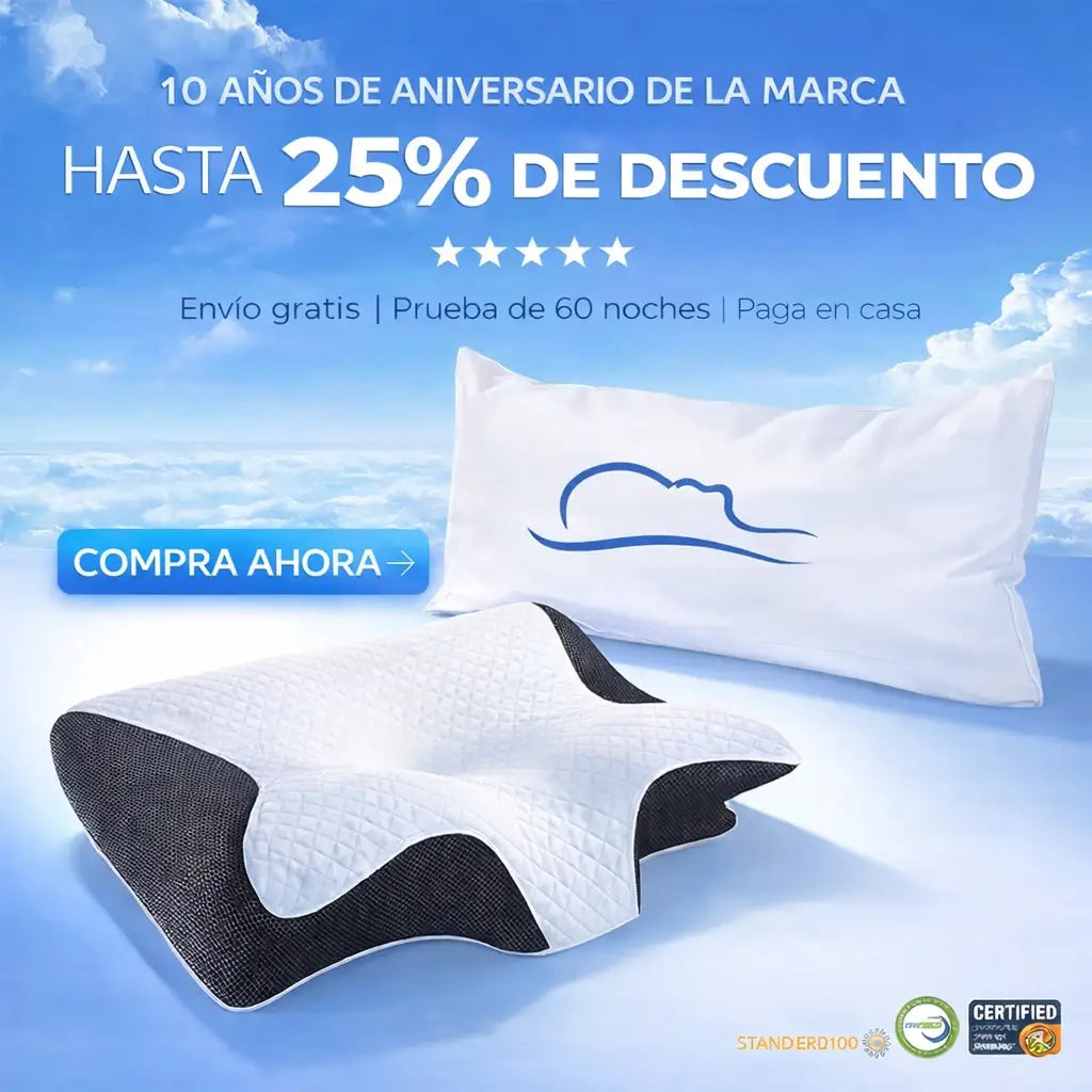 Almohada  Ergonómica Cervical Estrella